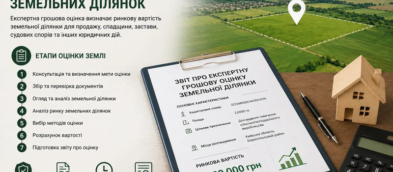 Порядок проведения экспертной денежной оценки земельных участков